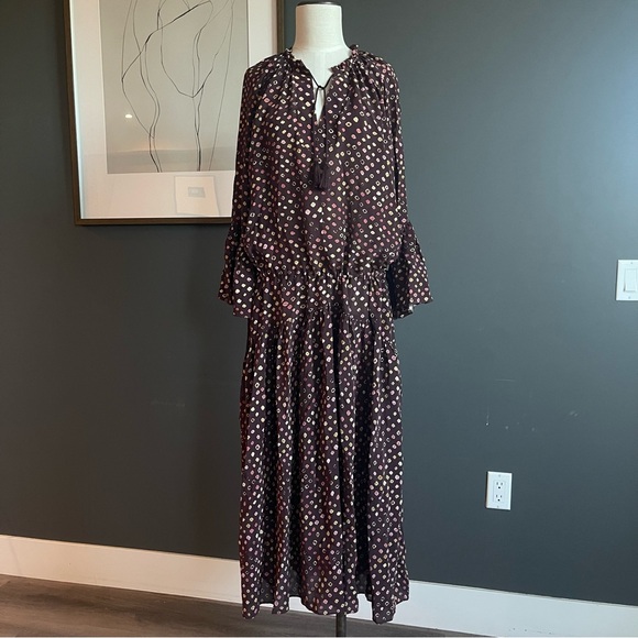 Ulla Johnson Dresses & Skirts - Ulla Johnson Boho Long Sleeve Maxi Dress